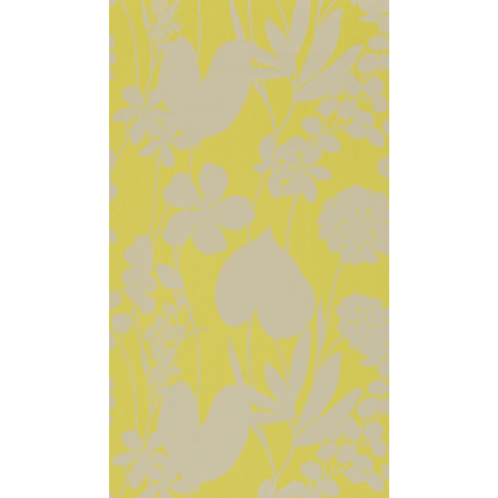 Nalina Floral Wallpaper 111050 by Harlequin in Zest Yellow